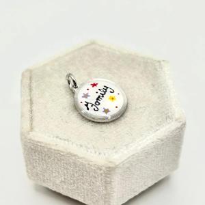 Ciondolo scritta e fiori FAMILY - ciondolo famiglia