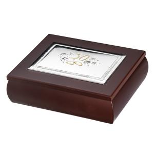 Cofanetto Anniversario in Legno e argento