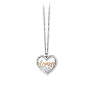 Collana 2Jewels donna Daylight in acciaio con pendente Love 251645 - gallery