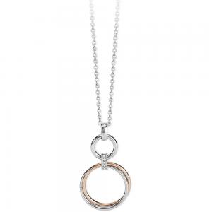 Collana 2jewels in acciaio in pvd rosa della collezione Milano 251755 - gallery