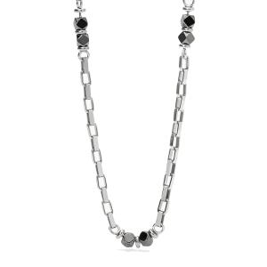 Collana 2Jewels Uomo in acciaio e ematite collezione Station 251925