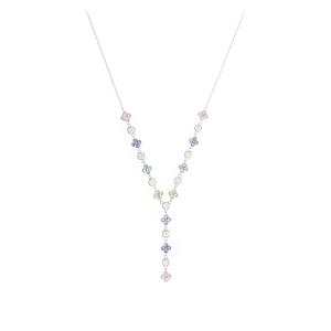 Collana a Y Floraflex in argento Cuori Milano collezione Maggiolina