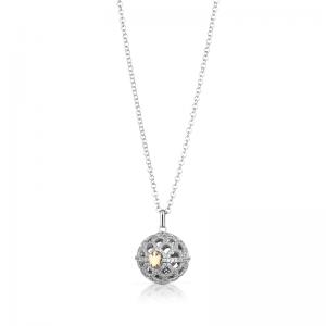 Collana con Chiama Angeli in Argento Big by Roberto Giannotti SFA103