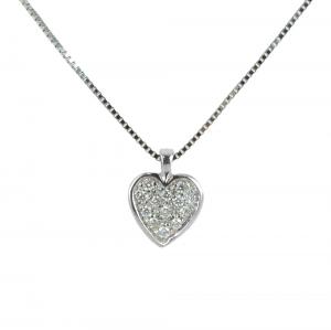 Collana con ciondolo Cuore con Diamanti collezione Grace - gallery