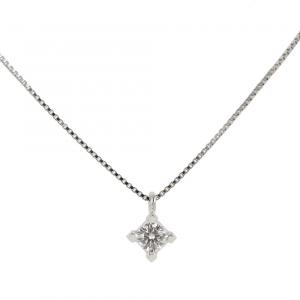 Collana con ciondolo Diamante punto luce piccolo 0.06 ct