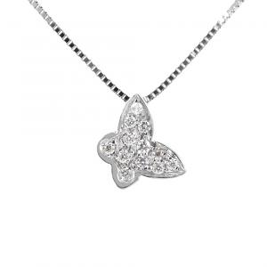 Collana con ciondolo Farfalla con Diamanti collezione Grace