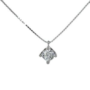 Collana con ciondolo punto luce diamante 0.25 G VS - gallery