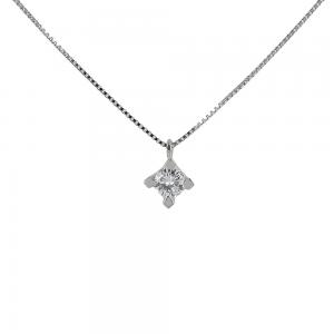 Collana con ciondolo punto luce Diamante bellissimo colore F