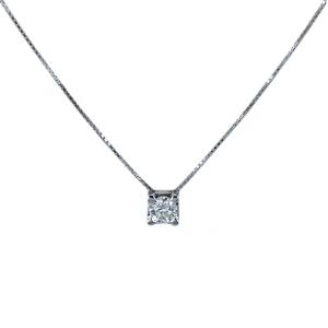 Collana con ciondolo punto luce grande Diamante 0.50 ct