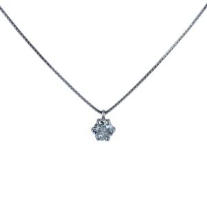 Collana con ciondolo punto luce grande Diamante 0.59 ct