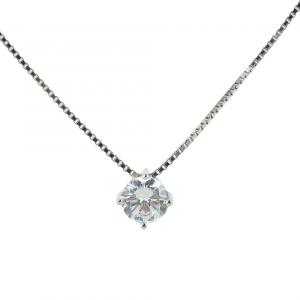 Collana con ciondolo punto luce in argento 6 mm - gallery