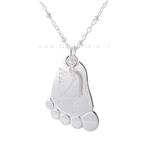 Collana con Ciondolo Tira Calcioni in Argento LPC58