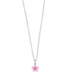 Collana da bambina in argento con fiorellino