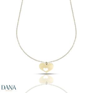 Collana da Donna Cuore in oro 9 kt - gallery