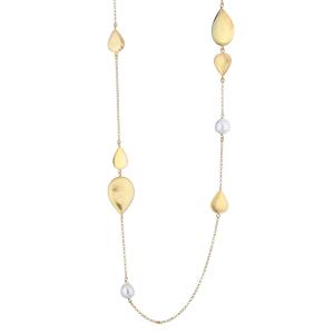 Collana da Donna in Argento con gocce di perle collezione Bonton