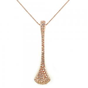 Collana da donna in argento modello Bone - gallery