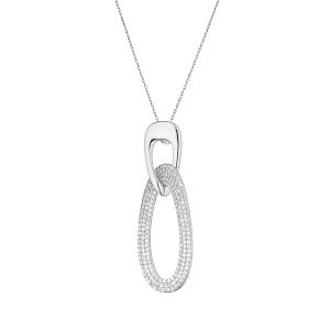 Collana da Donna in Argento silver e zirconi Marcello Pane  - gallery