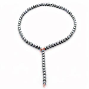 Collana di Perle Grey Freshwater 7.00 - 7.50 mm acqua dolce 