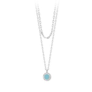 Collana Donna 2Jewels in Acciaio e smalto con cristalli 251717