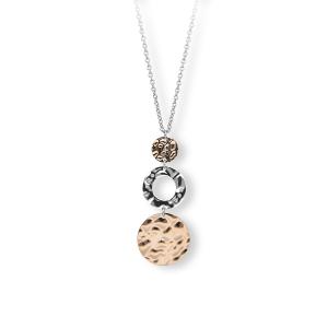 Collana Donna 2Jewels in Acciaio PVD ros con cristalli 251739