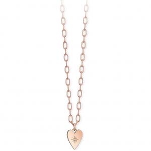 Collana Donna 2Jewels in Acciaio rosa Cuore Regina di Cuori 251704 - gallery