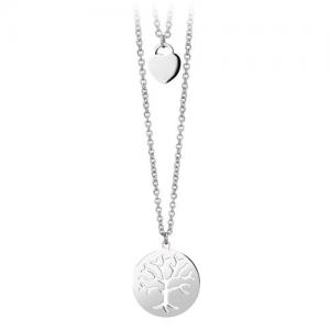 Collana donna 2Jewels Preppy in acciaio Albero della vita 251423 - gallery