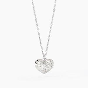 Collana Donna Mabina in Argento con cuore in zirconi Gesto D'amore 553709