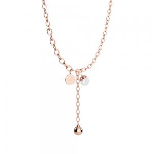 Collana donna rebecca in bronzo con charm Hollywood Stone - gallery