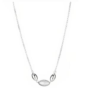 Collana Dvccio argento oro bianco 24 kt - gallery