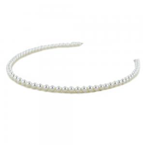 Collana Filo di Perle Freshwater diametro 6.50 - 7.00  mm