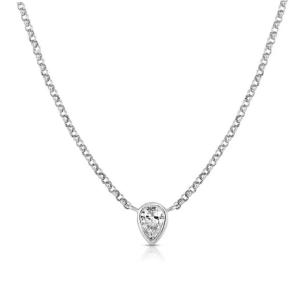 Collana in Acciaio da donna con cristallo a goccia Essential Woman Liu Jo LJ2528