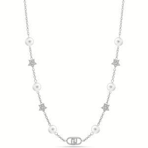 Collana in Acciaio da donna con perle e stelle Essential Woman Liu Jo LJ2633