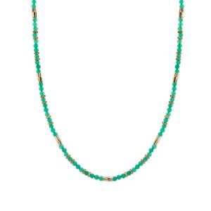 Collana in Acciaio Giallo da donna con pietre colorate Essential Woman Liu Jo LJ2898