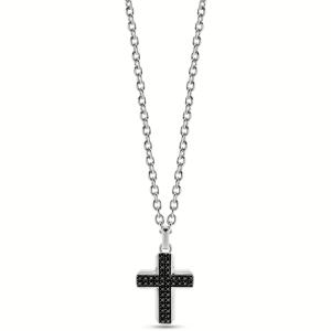 Collana in Acciaio Uomo LIU JO LUXURY ESSENTIAL Croce MLJ450