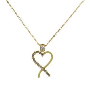 Collana in argento Flirt della collezione Tortona Cuori Milano 