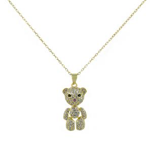 Collana in argento Poupette della collezione Tortona Cuori Milano  - gallery