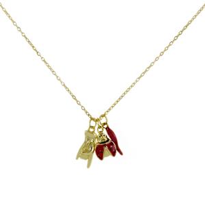 Collana in argento Va tutto bene della collezione Tortona Cuori Milano 