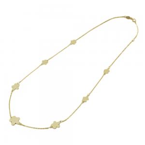 Collana in oro 9 kt con Quadrifogli - gallery