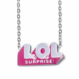 Collana Lol Surprise in Acciao con Logo