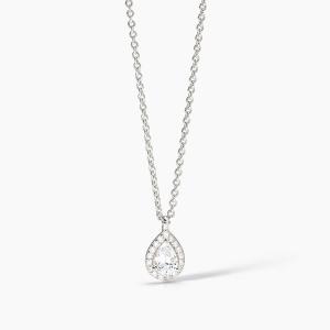 Collana Mabina in argento a goccia con zirconi 553662 - gallery