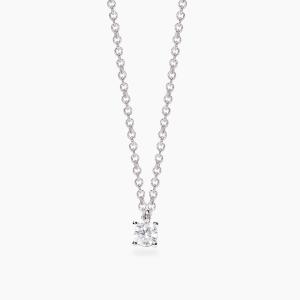 Collana Mabina MY DIAMOND in argento Punto Luce con Diamanti Lab-Grown 0.17 ct. 553803 - gallery
