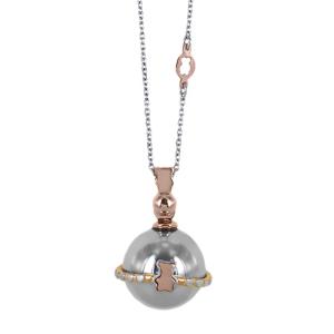 Collana Nanan con ciondolo chiama angeli Cuore in argento NAN0161