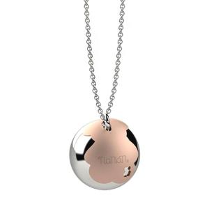 Collana Nanan con ciondolo chiama angeli Orsetto in argento silver NAN0284 - gallery