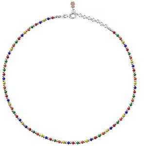 Collana Nanan da bambina in argento Sfere Rainbow NAN0301 - gallery