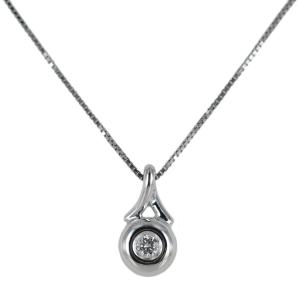 Collana Punto Luce Cipollina con diamante ct 0.04 G VS Gioielli Marilyn - gallery