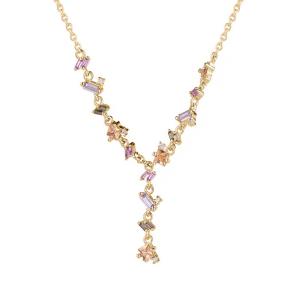 Collana Rebecca girocollo Diana con pietre pendenti SDIKOB91