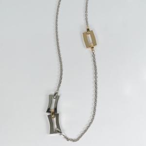 Collana Rebecca in Alluminio giallo lunga BR4KBO08