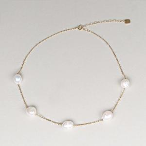 Collana Rebecca in argento con perle della collezione Station SR1KOP03 - gallery