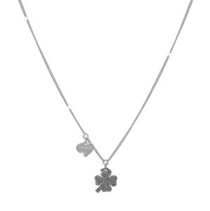 Collana Rebecca in argento con quadrifoglio SJOKCA56