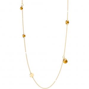 Collana Rebecca in bronzo colore oro giallo Hollywood Stone BHSKOC84 - gallery